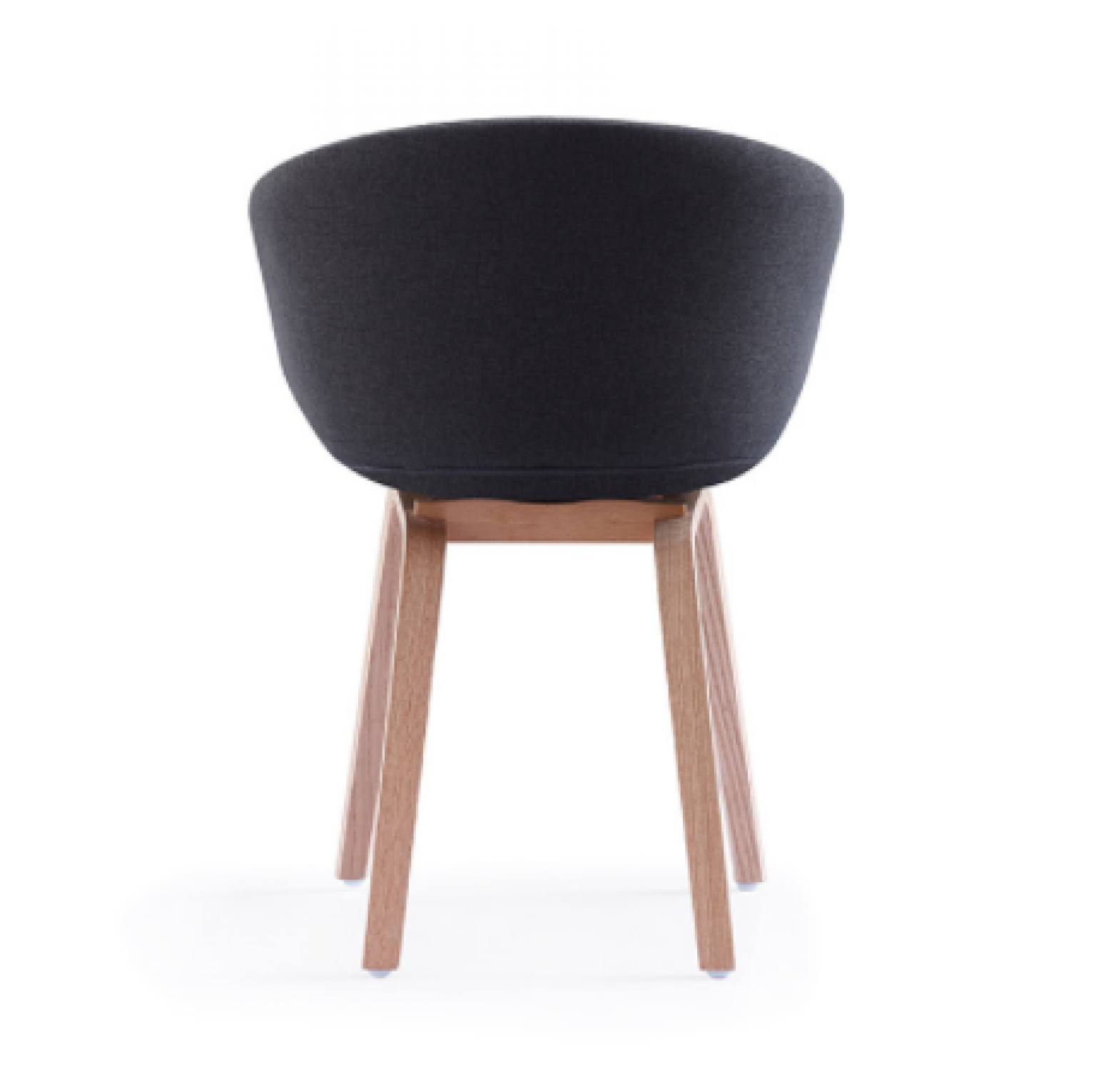 盛联达 Office furniture Product 《Black Fabric & Light Wood Leisure Chair》【图4】