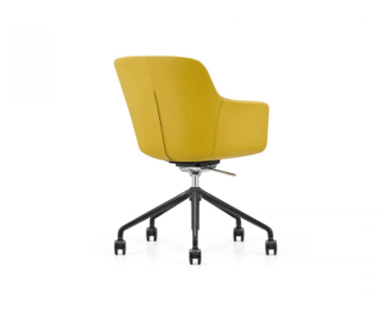 盛联达 Office furniture Product 《Yellow Leather Office & Leisure Chair》【图1】