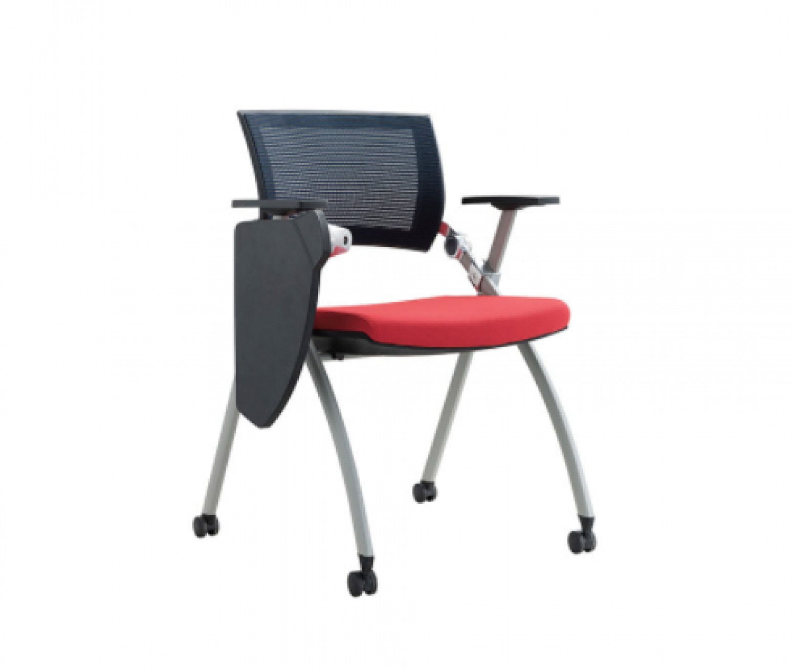 盛联达 Office furniture product 《Mesh Fabric Training Chair with Tabletop》