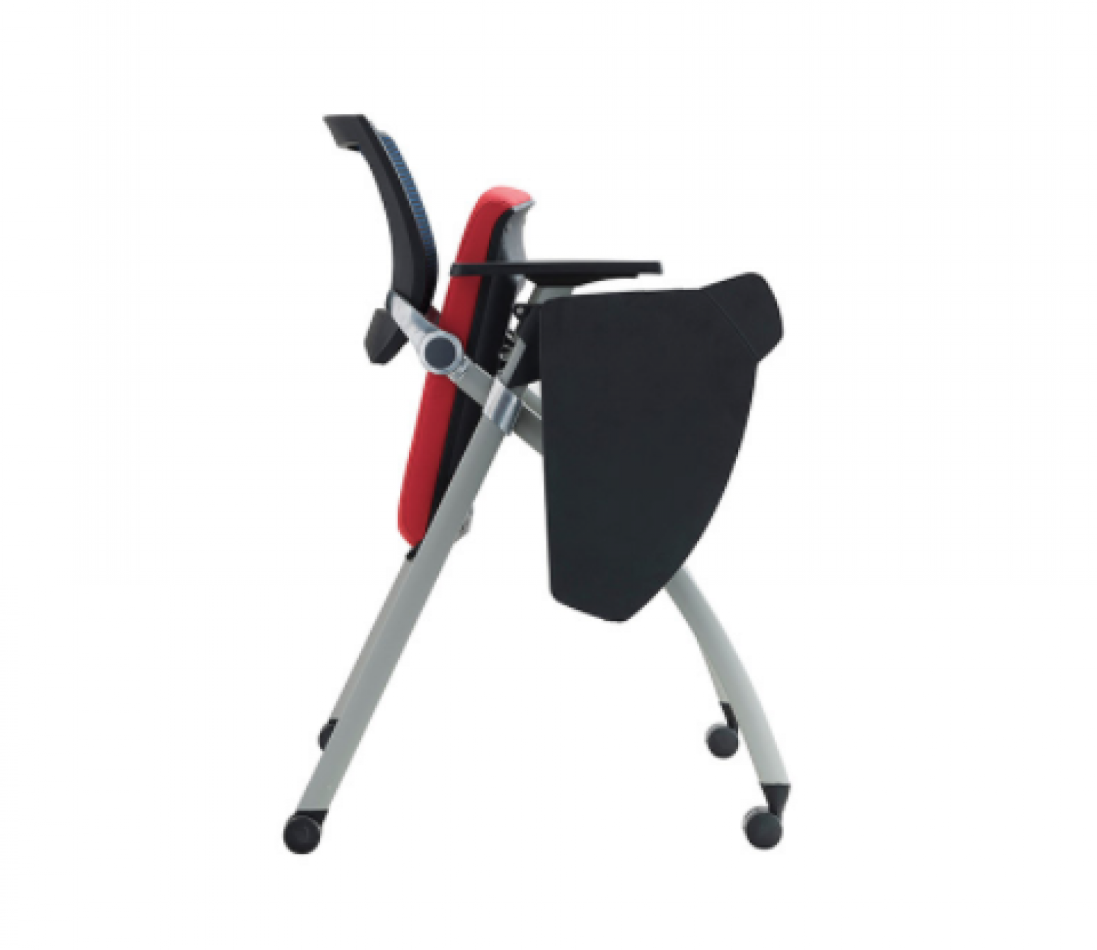 盛联达 Office furniture Product 《Mesh Fabric Training Chair with Tabletop》【图0】