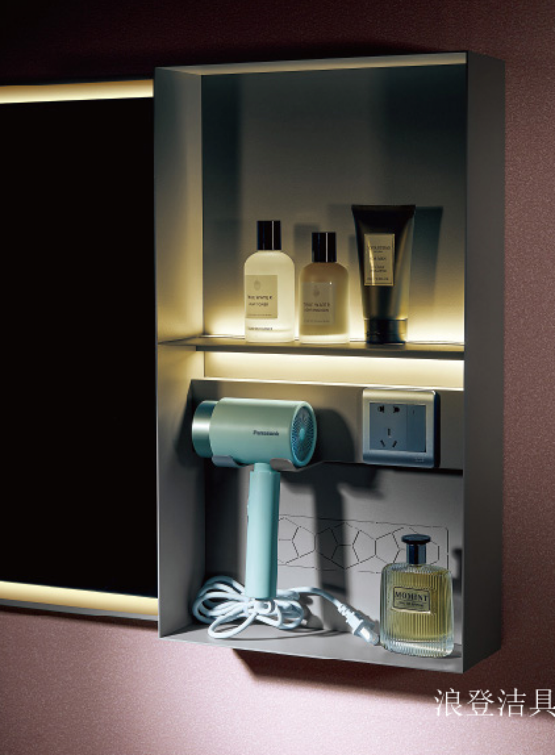 浪登洁具 Bathroom furniture Product 《Irish Gray Bathroom Vanity》【图1】