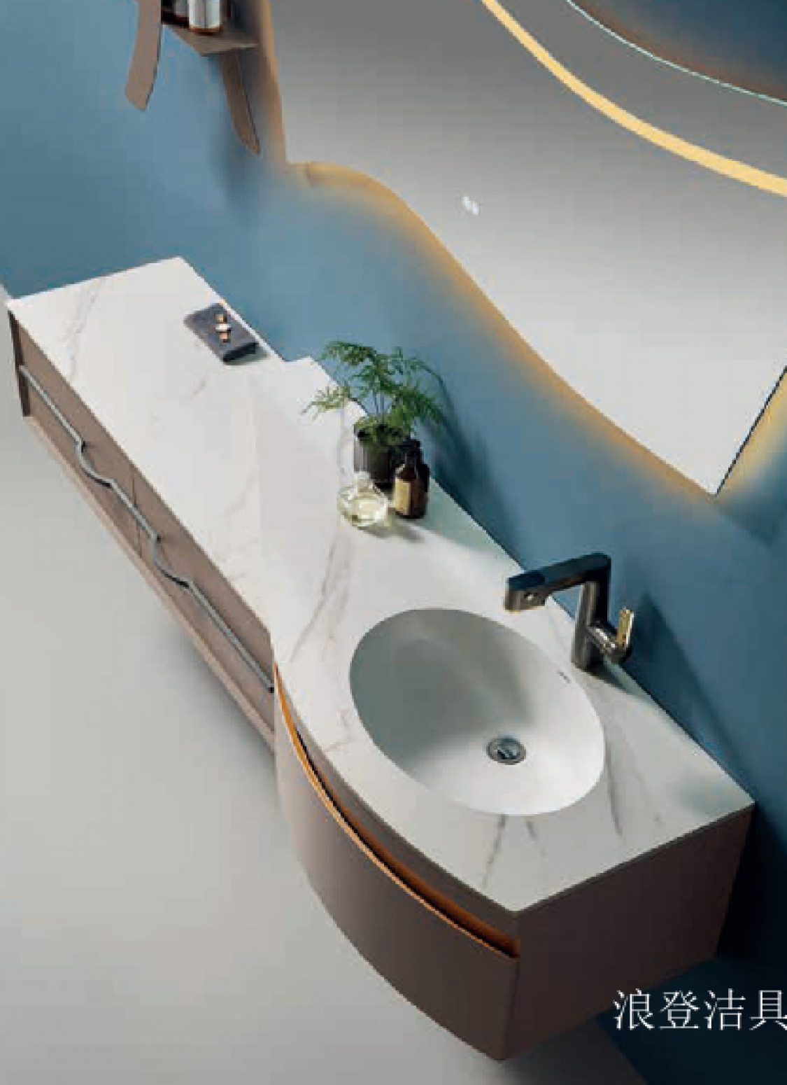 浪登洁具 Bathroom furniture Product 《Designer-Inspired Bathroom Vanity》【图2】