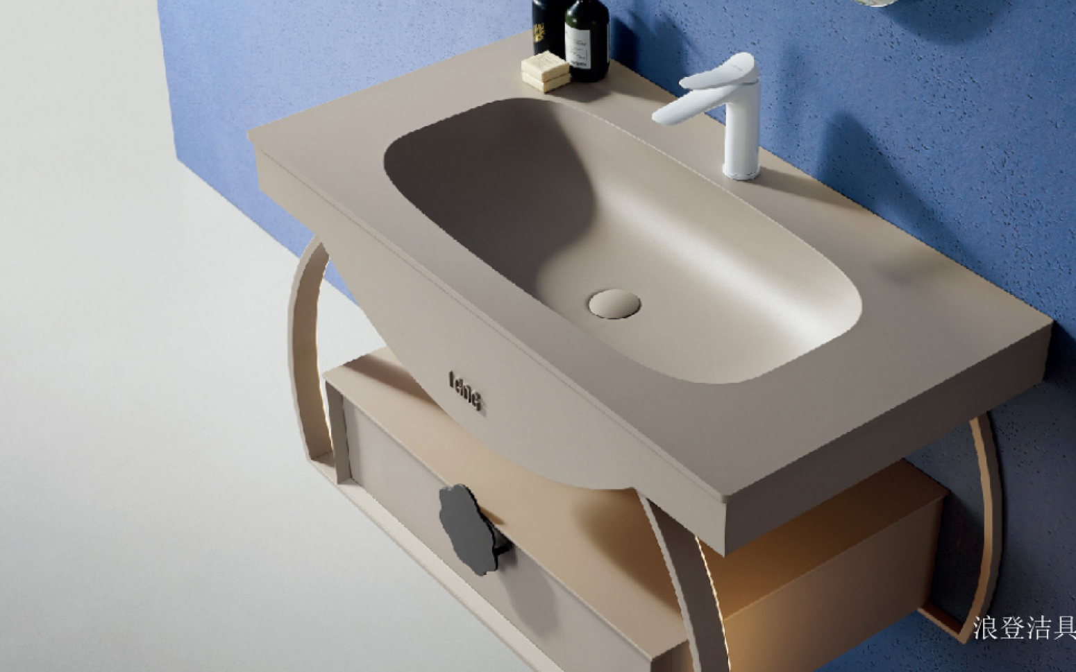 浪登洁具 Bathroom furniture Product 《Unique-Design Bathroom Vanity》【图1】