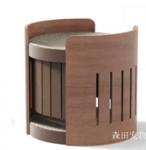 森田宠物 Pet furniture product 《Modern Solid Wood Cat House》议价