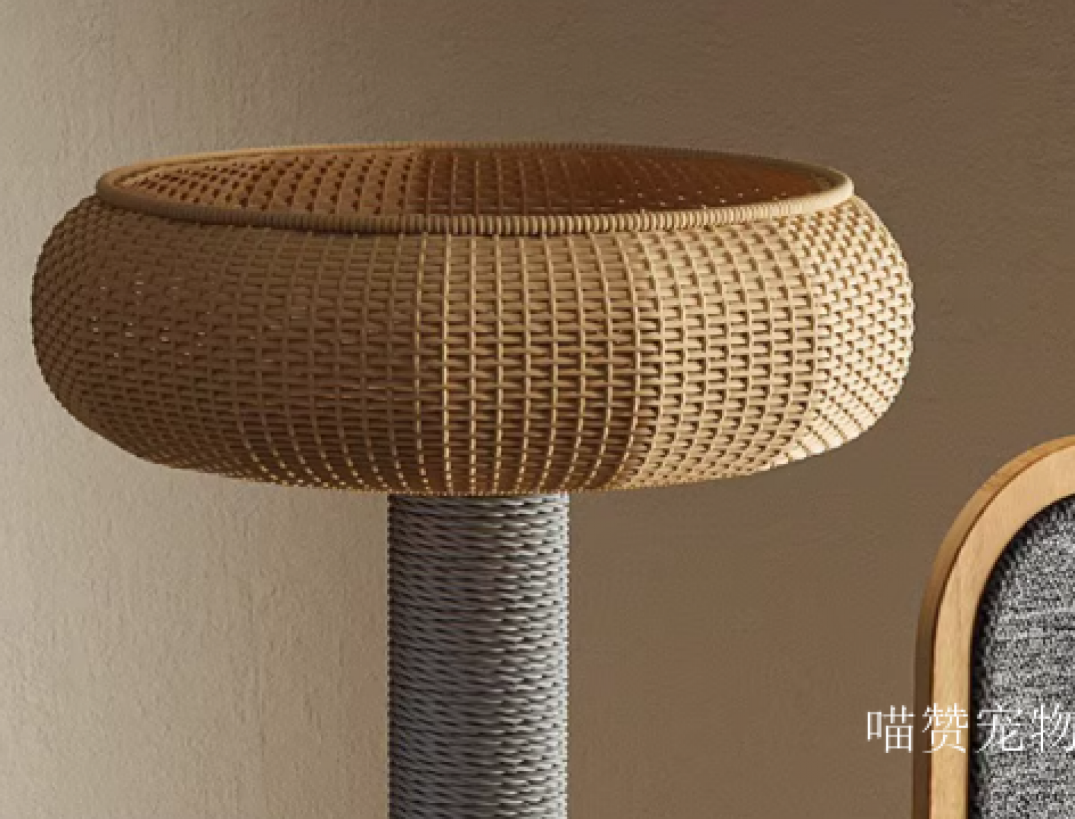 喵赞宠物Pet furnitureProduct《Cactus-Shaped Solid Wood Cat Tree》【图2】