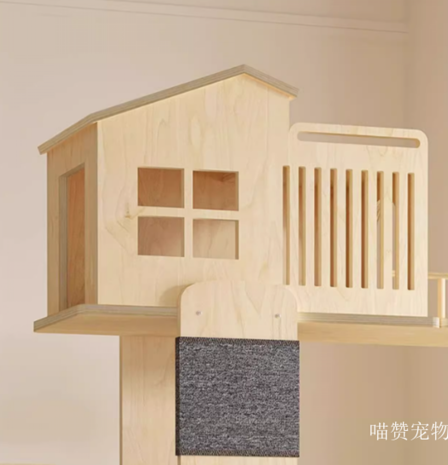 喵赞宠物Pet furnitureProduct《Space Capsule Cat Tree》【图2】
