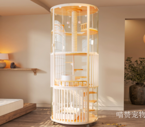 喵赞宠物 Pet furniture product 《Panoramic Luxury Cat House》议价