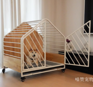喵赞宠物 Pet furniture product 《Elegant Villa-Style Premium Dog Crate》议价