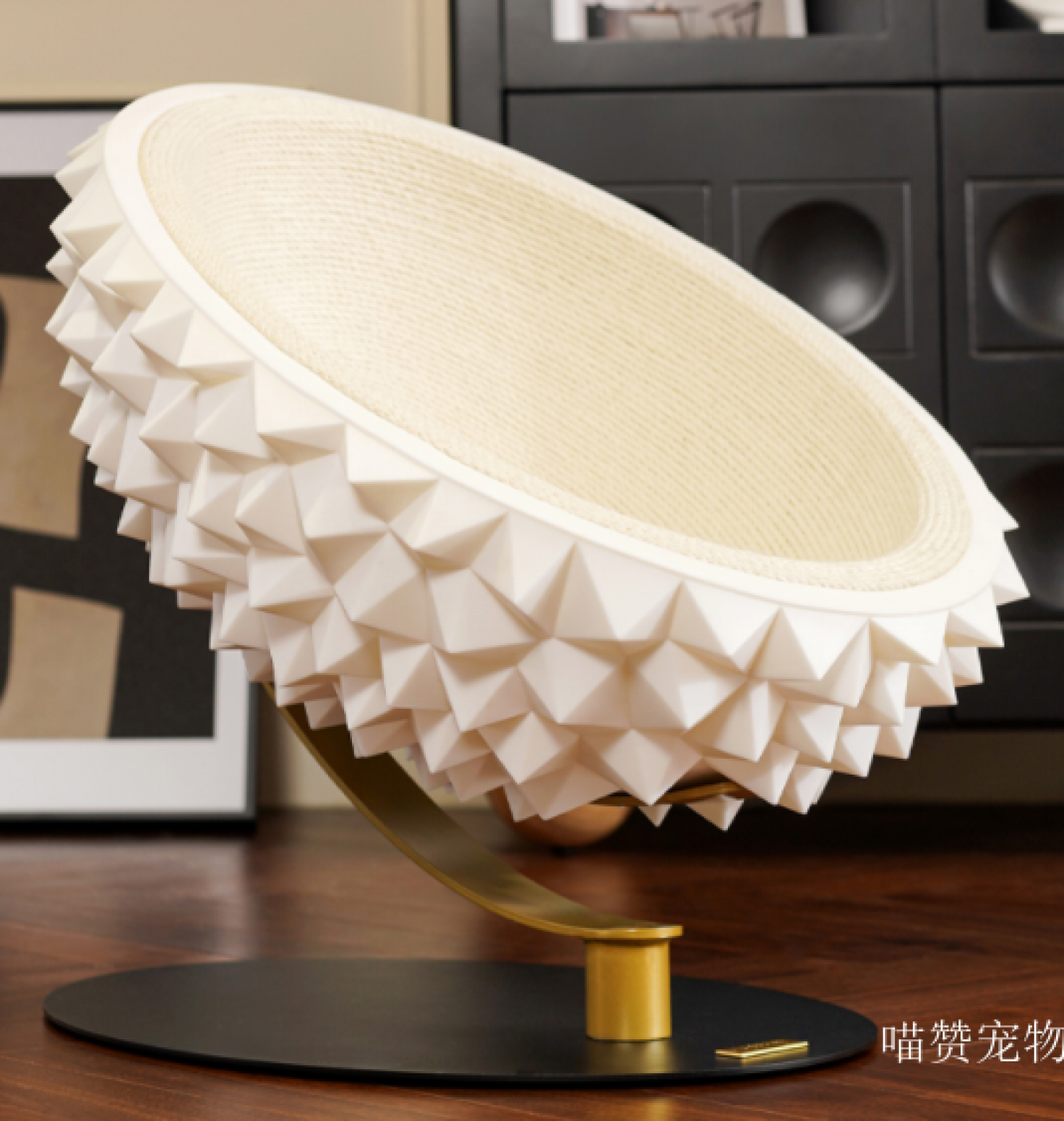 喵赞宠物Pet furnitureProduct《Durian-Shaped Cat Bed》【图2】