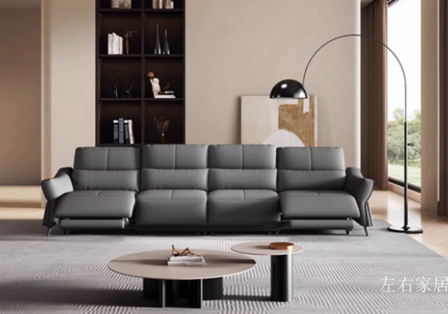 左右家居Smart homeProduct《Wall-Hugger Smart Functional Sofa》【图1】