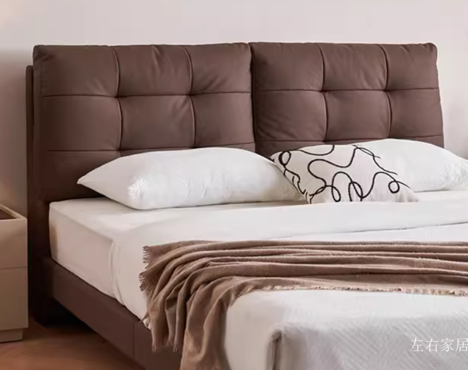 左右家居 Home Furniture Product 《Minimalist High-End Elegant Bed》【图1】