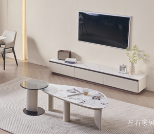 左右家居Home FurnitureProduct《Minimalist High-End Coffee Table & TV Stand Set》