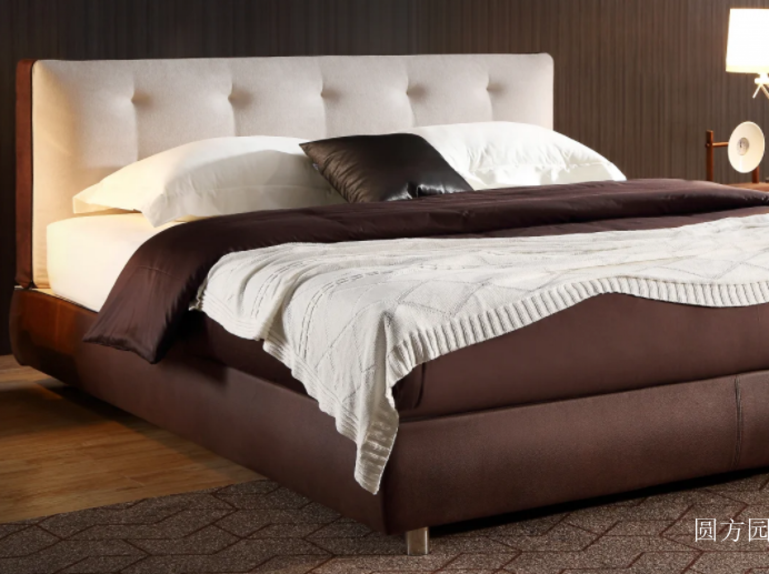 圆方园 Home Furniture Product 《Fashionable and simple soft bed》【图1】