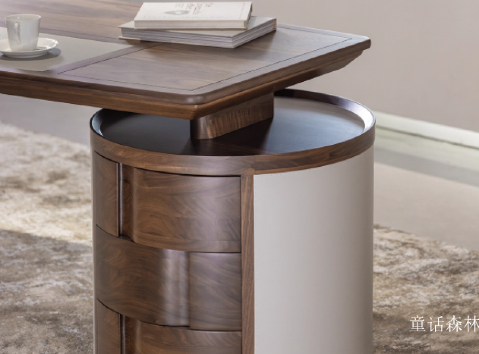 童话森林 Home Furniture Product 《A modern mid-style desk》【图0】