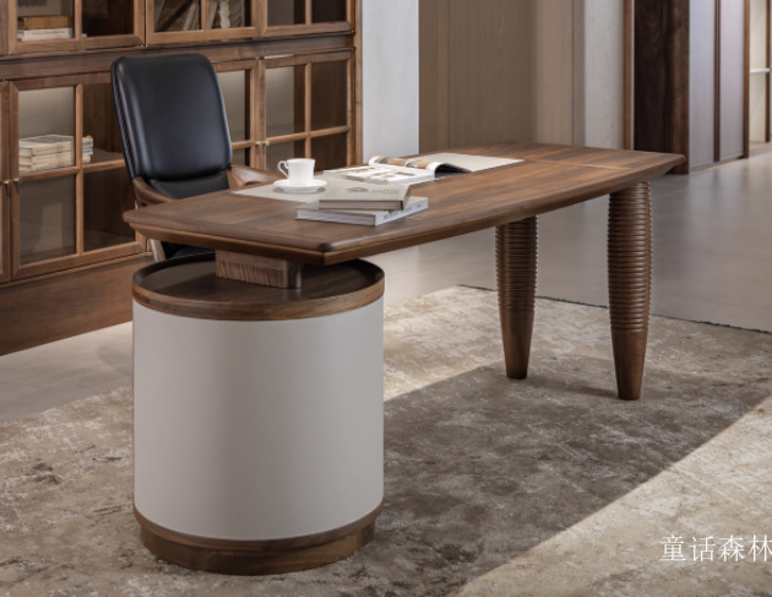 童话森林 Home Furniture Product 《A modern mid-style desk》【图1】