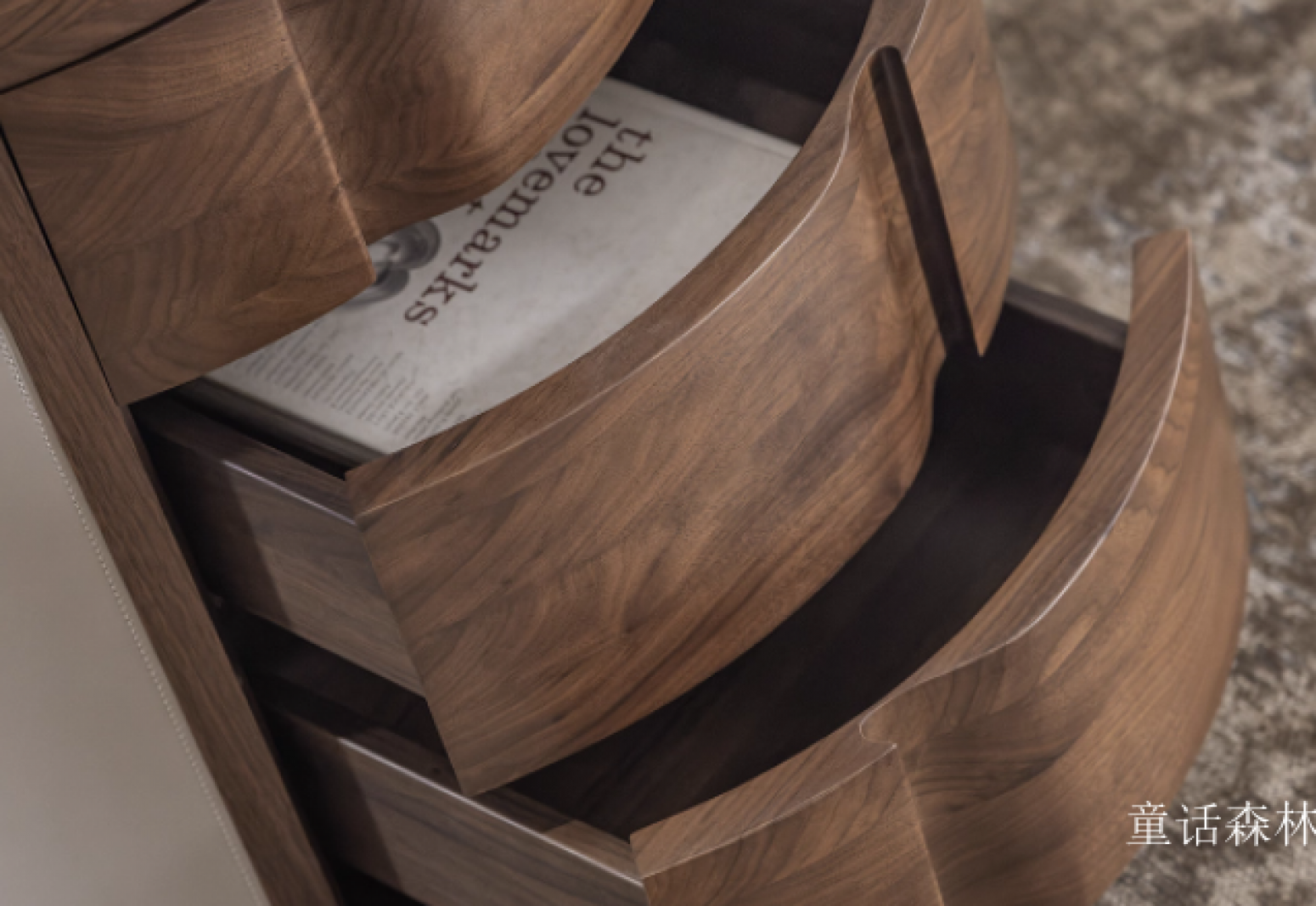 童话森林 Home Furniture Product 《A modern mid-style desk》【图3】