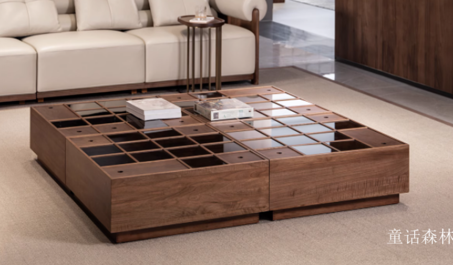 童话森林 Home Furniture product 《North American black walnut coffee table》