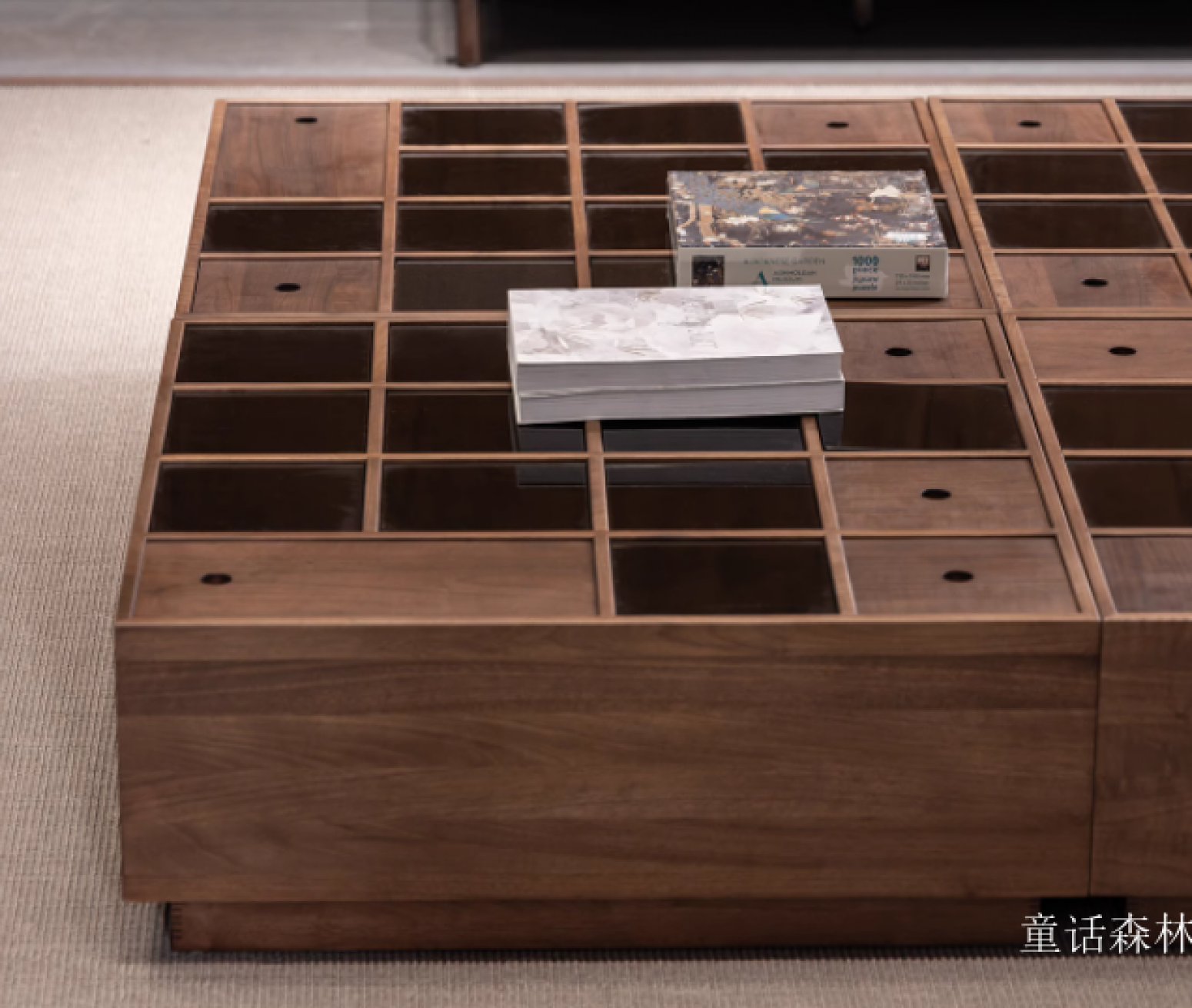 童话森林 Home Furniture Product 《North American black walnut coffee table》【图2】