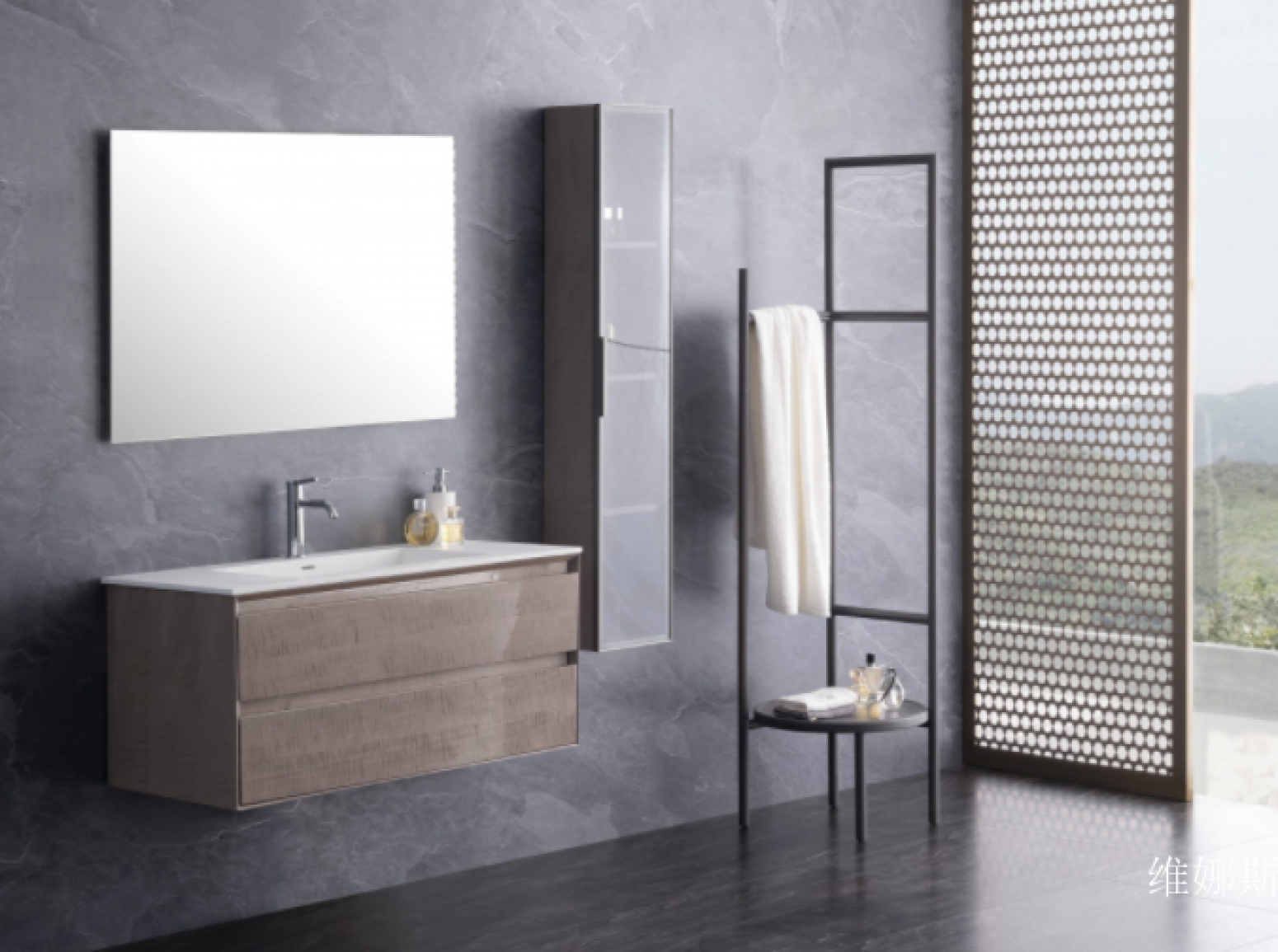 维娜斯Bathroom furnitureProduct《W56100 Bathroom cabinet》【图1】