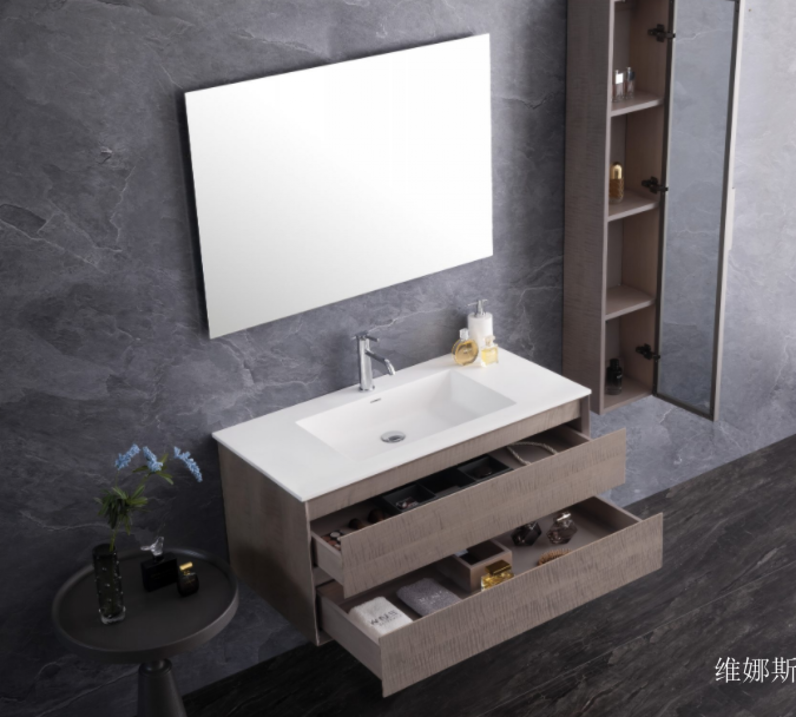 维娜斯Bathroom furnitureProduct《W56100 Bathroom cabinet》【图2】