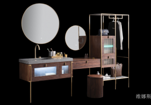 维娜斯Bathroom furniture《W36100 Bathroom cabinet》