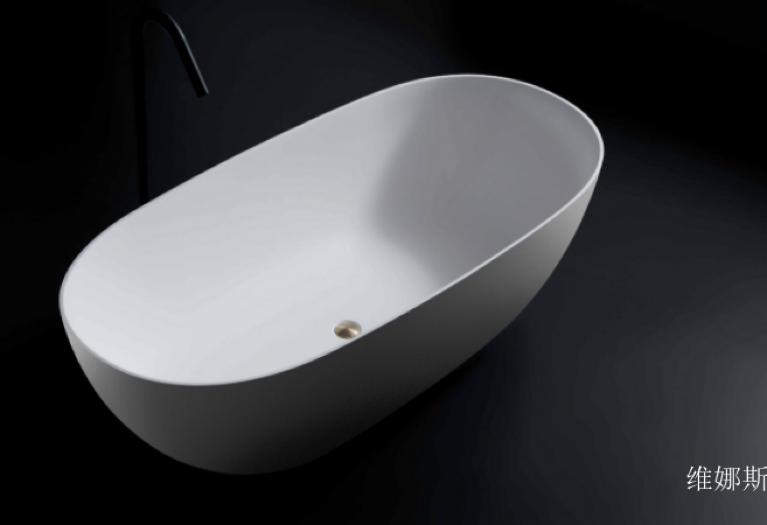 维娜斯Bathroom furnitureProduct《Oval independent bathtub》【图0】
