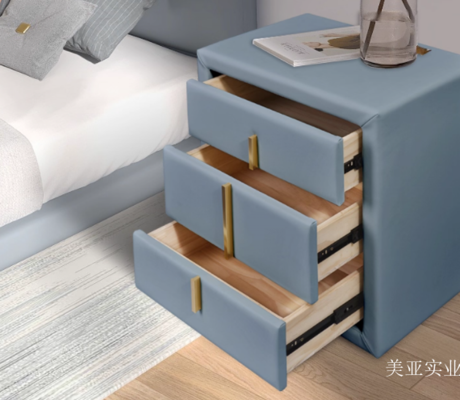 美亚实业Home FurnitureProduct《MPE Italian bedside table》【图2】