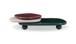 华意家居 Home Furniture product 《Colored glazed oval coffee table》议价