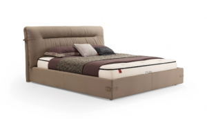 华意家居 Home Furniture product 《Kachi leather pleated soft bed》议价