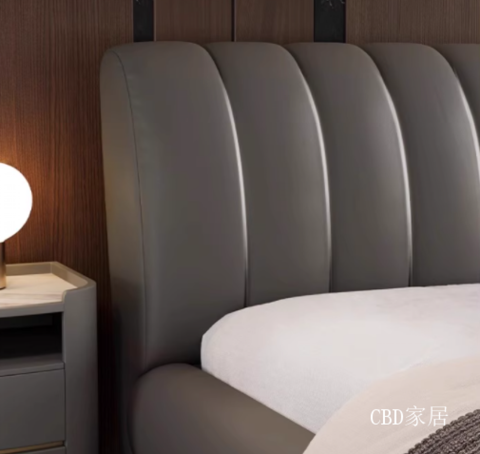 CBD家居Home FurnitureProduct《Italian piano key leather bed》【图0】