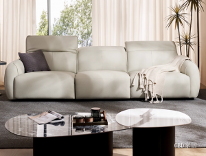 CBD家居Smart homeProduct《Leather electric sofa against the wall》