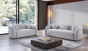 名博智能Home Furniture《A greyish-white design sofa》