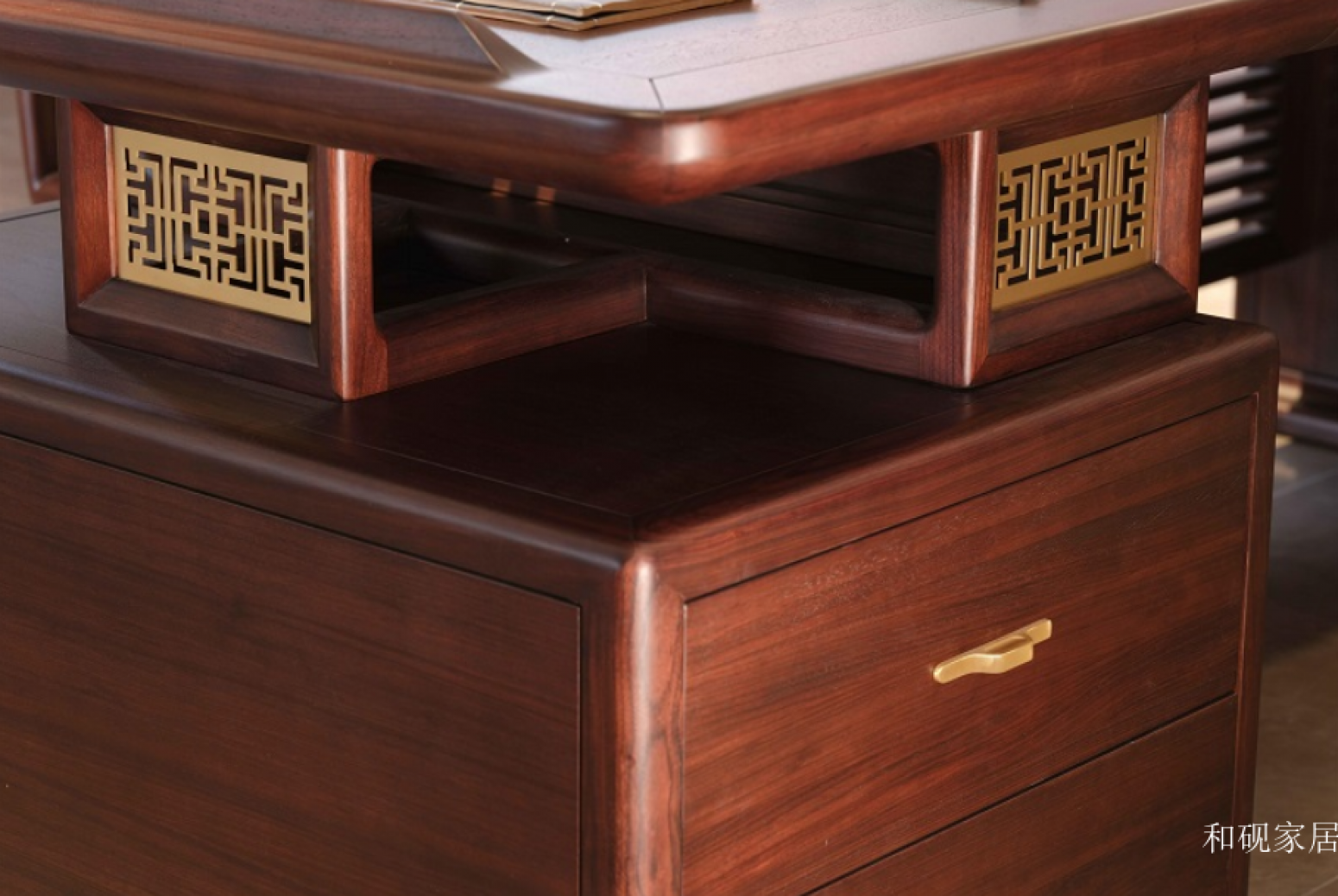 和砚家居 Office furniture Product 《Guanxi 2.8-meter large executive desk》【图4】