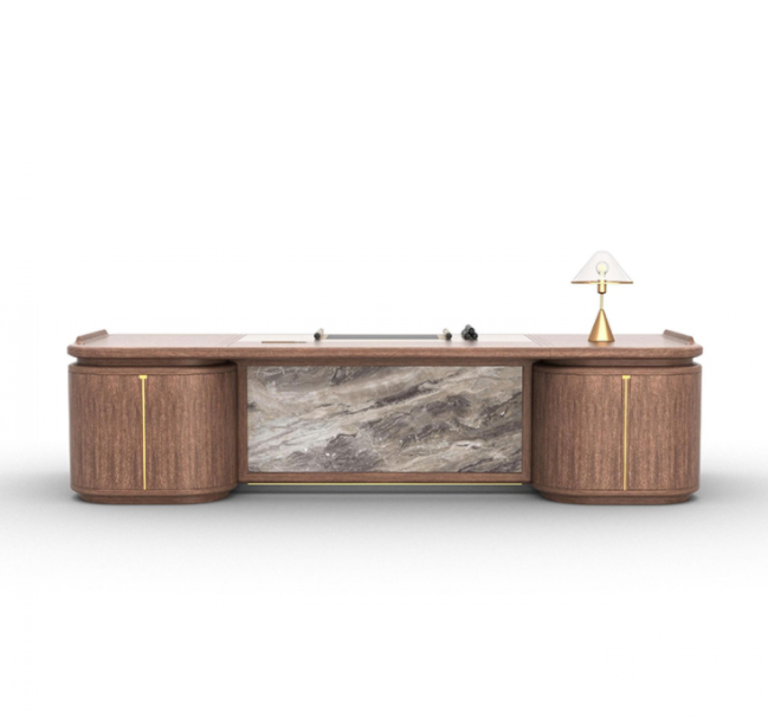 和砚家居 Office furniture product 《Tingmeng Solid wood executive desk》