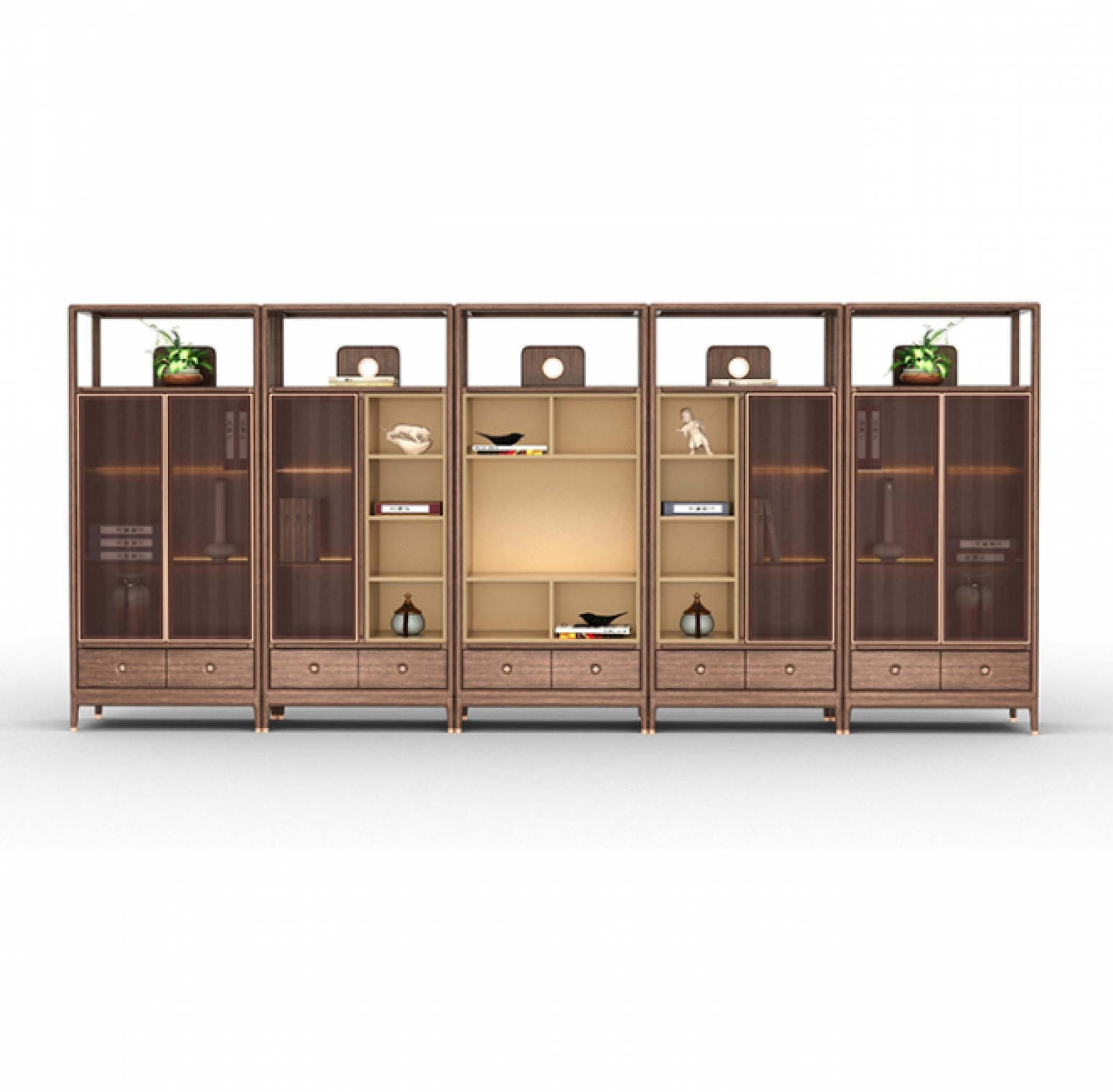 和砚家居 Office furniture Product 《Tingguan Filing cabinet》【图0】