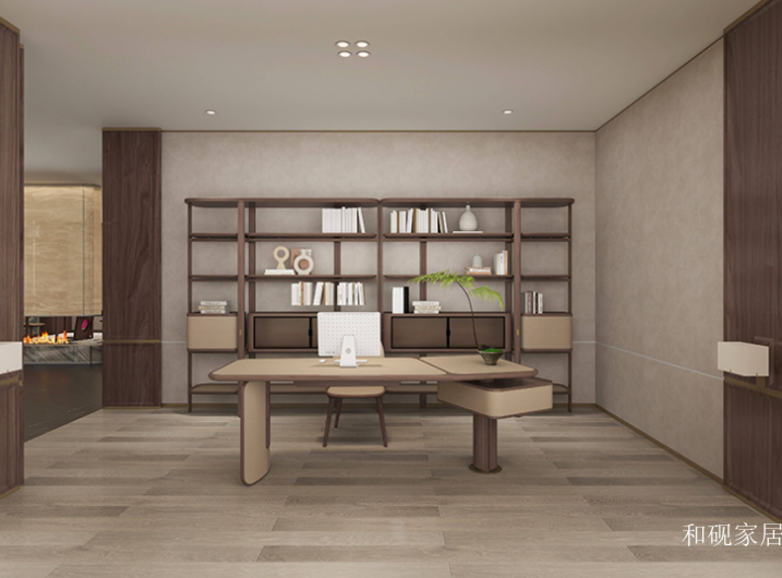 和砚家居 Office furniture Product 《Xingjing Office Desk》【图2】