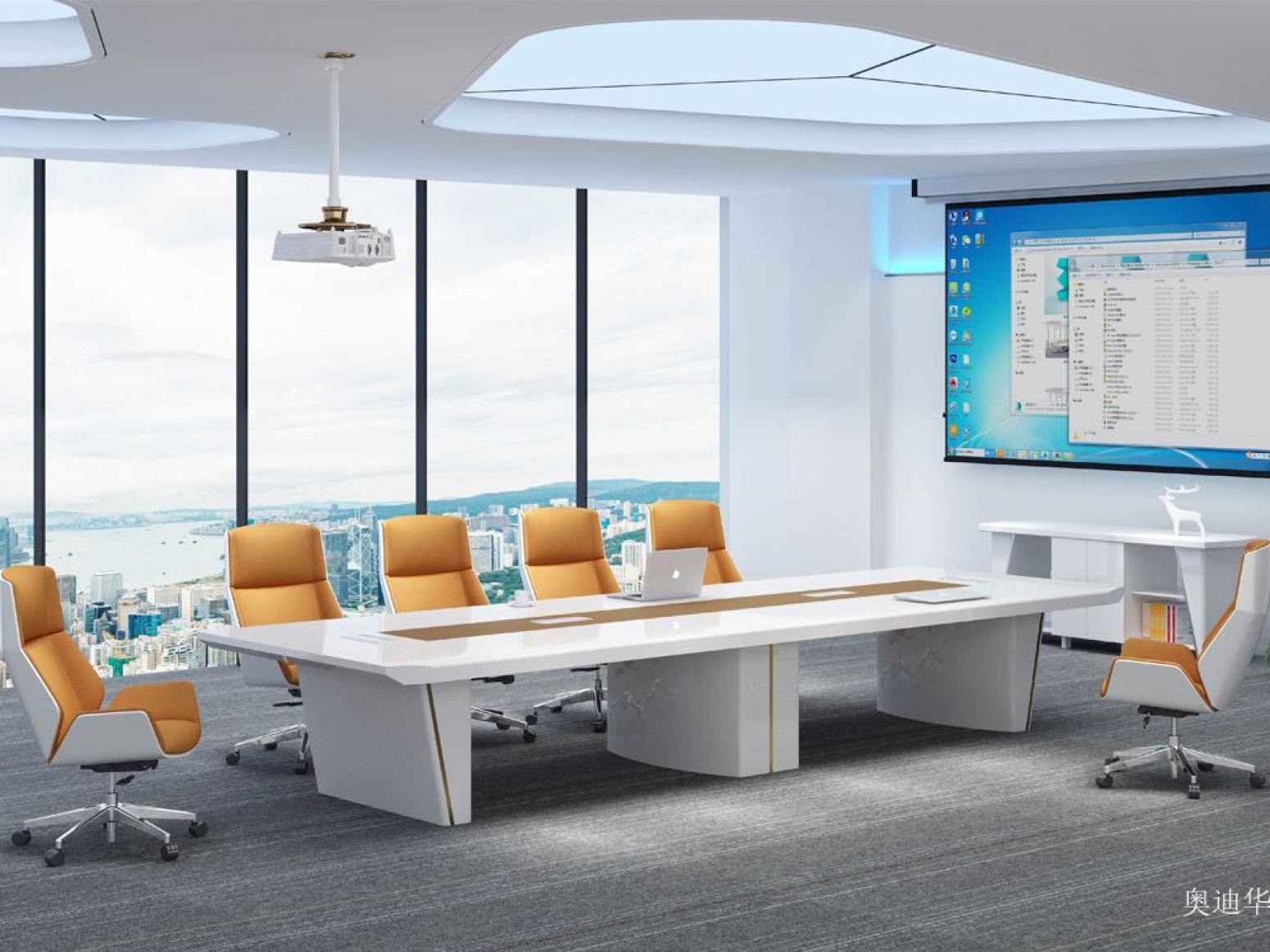 奥迪华 Office furniture Product 《Gilded modern conference table》【图0】