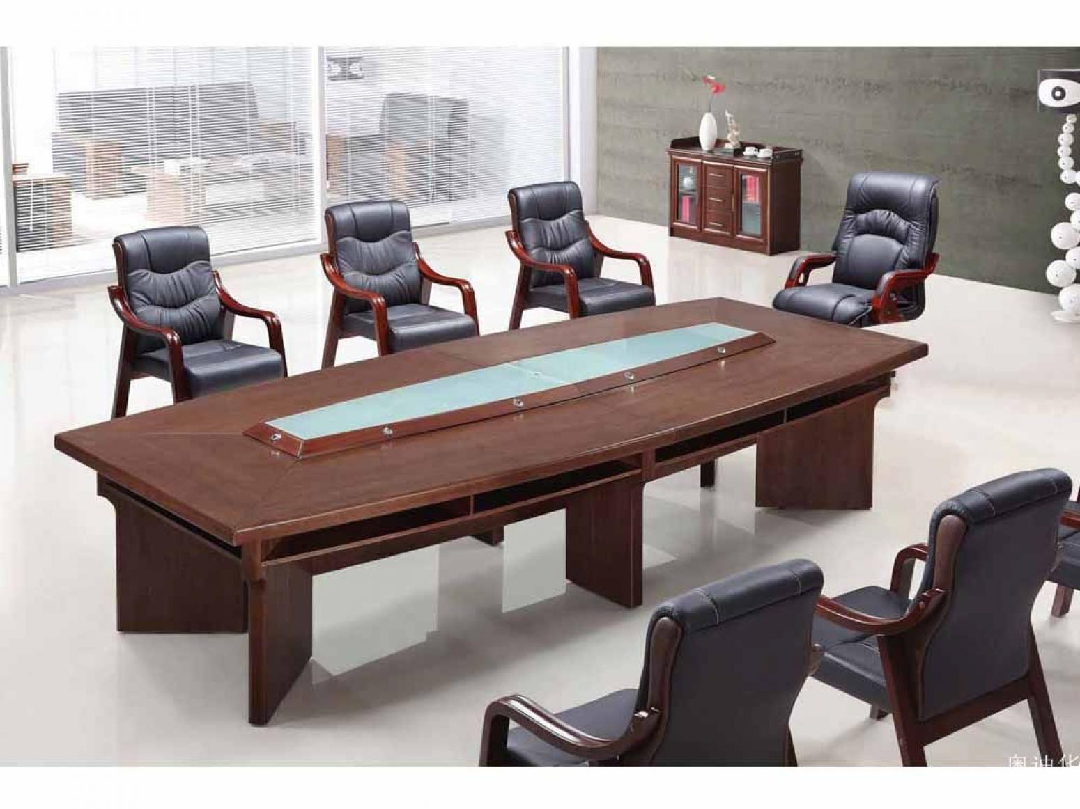 奥迪华 Office furniture Product 《Solid wood double-layer conference table》【图0】
