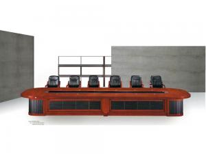 奥迪华 Office furniture product 《Solid wood oval conference table》议价