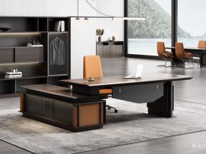 奥迪华 Office furniture product 《Simple and luxurious walnut executive desk》议价