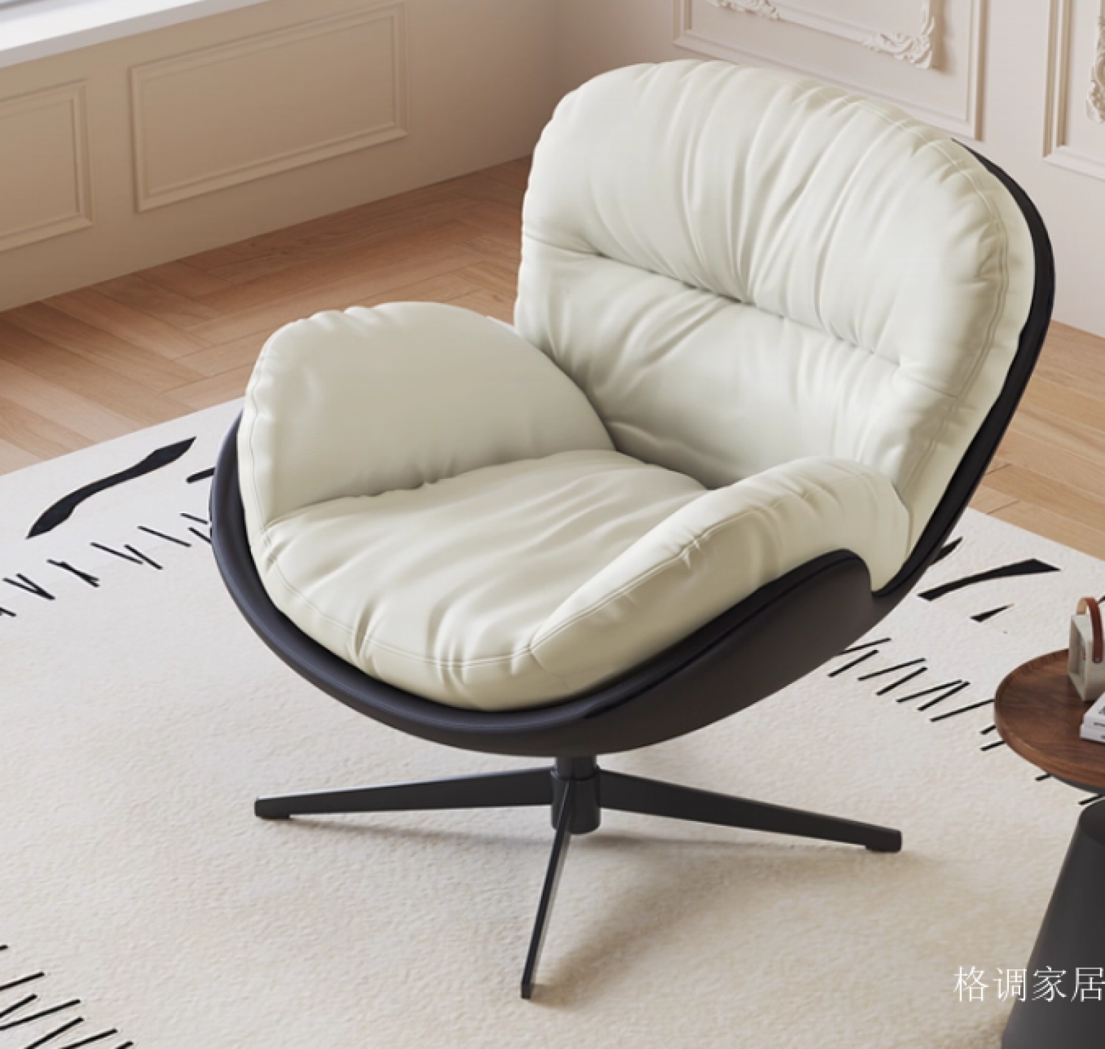 格调家居 Home Furniture Product 《Cat paw leather lazy sofa chair》【图1】