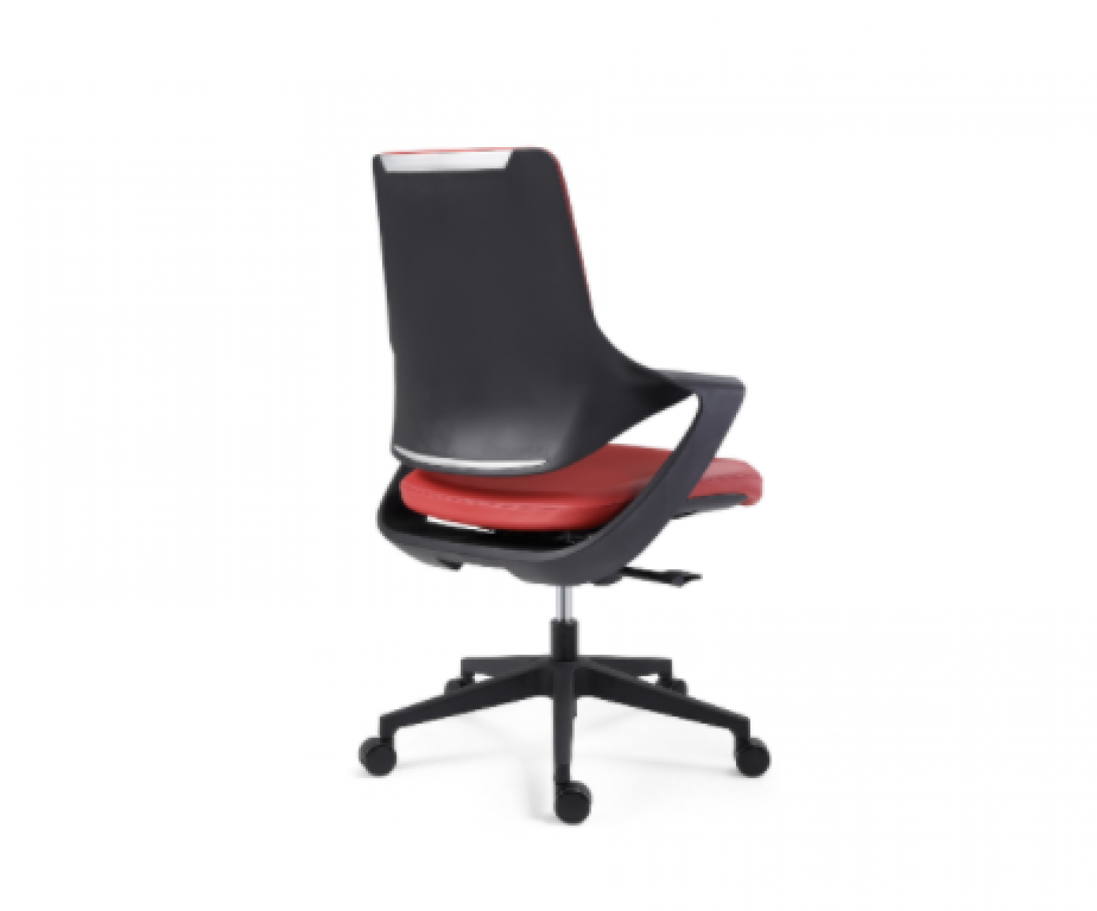 派利曼 Office furniture Product 《A deep red leather chair with a backrest》【图3】