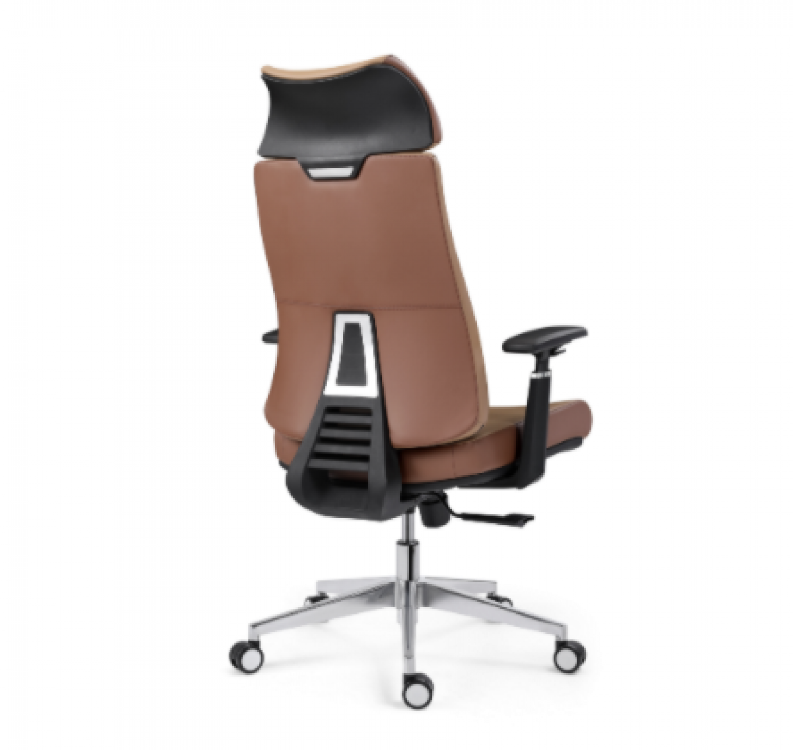 派利曼 Office furniture Product 《Camel brown back-backed high-back office chair》【图2】