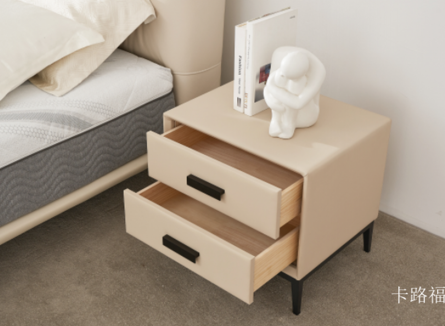 卡路福 Home Furniture Product 《Camel simple luxury nightstand》【图2】