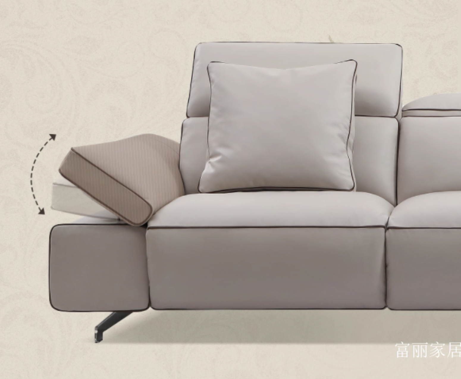 富丽家居 Smart home Product 《Nuomici high-end electric sofa》 富丽家居 Smart home Product 《Nuomici high-end electric sofa》【图0】