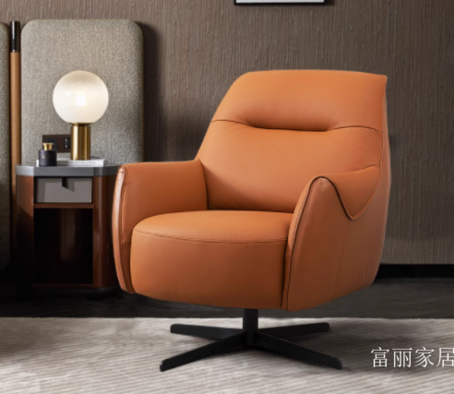 富丽家居 Home Furniture Product 《Nordic high-end head layer cowhide sofa》【图0】