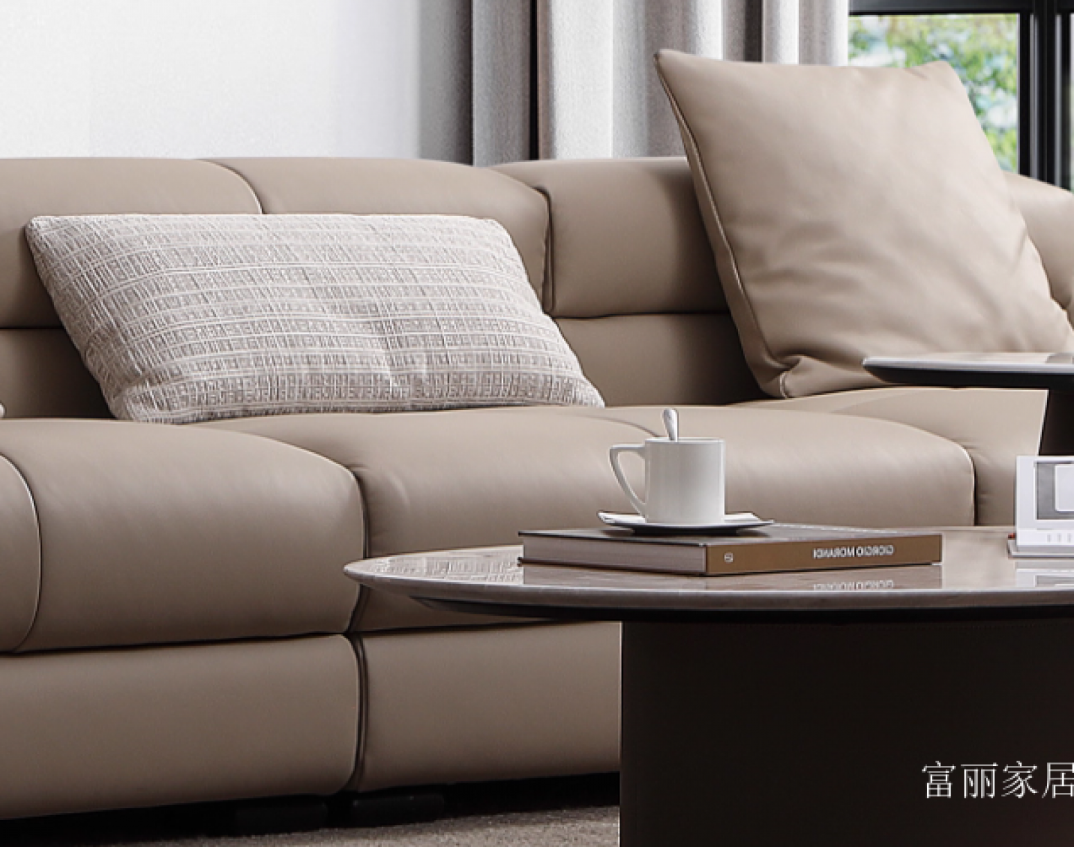 富丽家居 Home Furniture Product 《Terrace high-end pixel leather sofa》【图4】