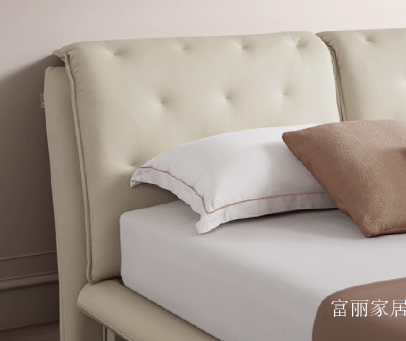 富丽家居 Home Furniture Product 《Modern and simple French leather bed》【图0】