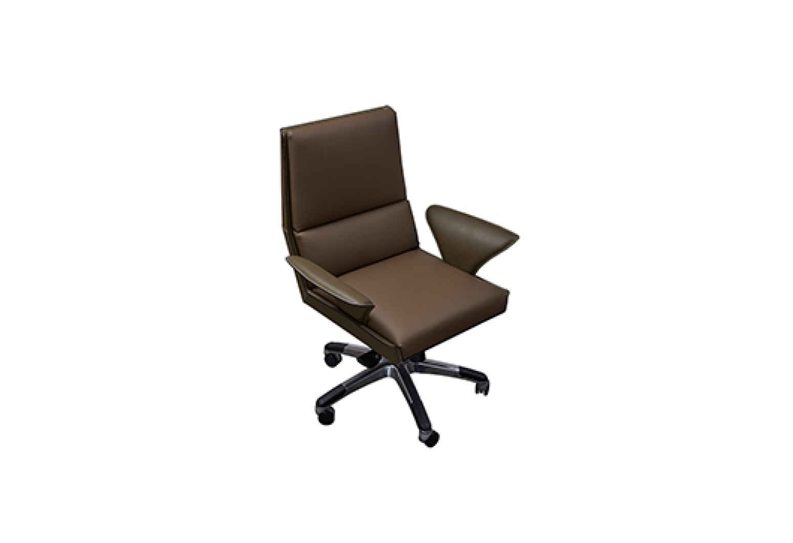 美廷理创 Office furniture Product 《Brown luxury business office chair》【图2】