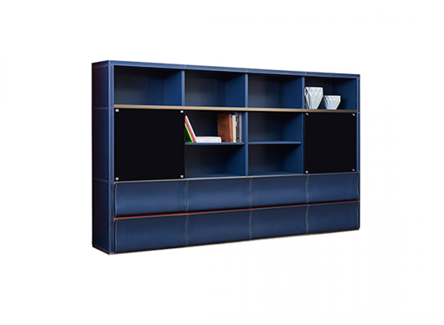 美廷理创 Office furniture Product 《Blues wisdom office bookcase》【图1】
